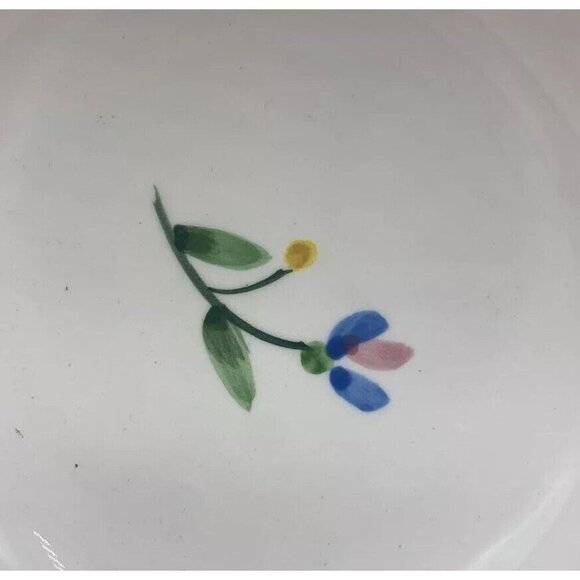 VTG The Haldon Group BUNNY RABBIT FLORAL Ceramic Sugar Creamer Bowl 1990 Cottage - Picture 15 of 16